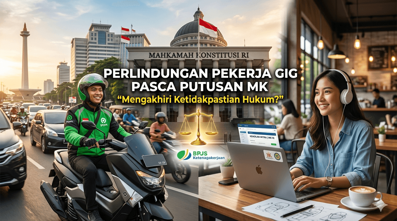 Menakar Keadilan di Era Algoritma: Perlindungan Pekerja Gig Pasca Putusan Mahkamah Konstitusi No. 168/PUU-XXI/2023